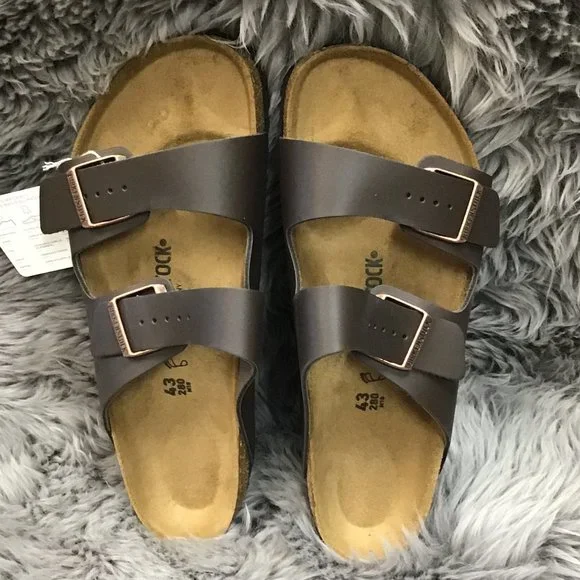 Birkenstock | Arizona BS Men's Sandals | Dark Brown | Narrow Fit | Size 10 - Picture 5 of 6